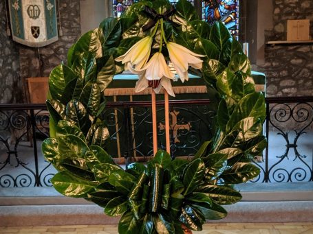 Loral Funeral Wreath